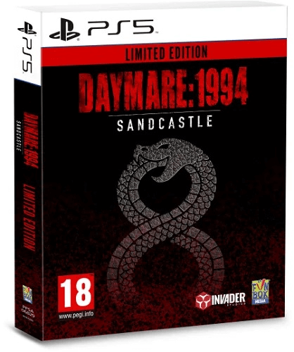 Daymare: 1994 Sandcastle box art for Playstation 5